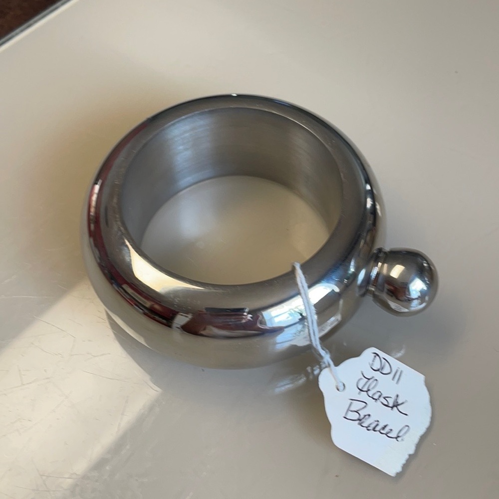 Silver Flask Bracelet